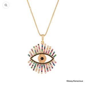Evil Eye Necklace “Goal”